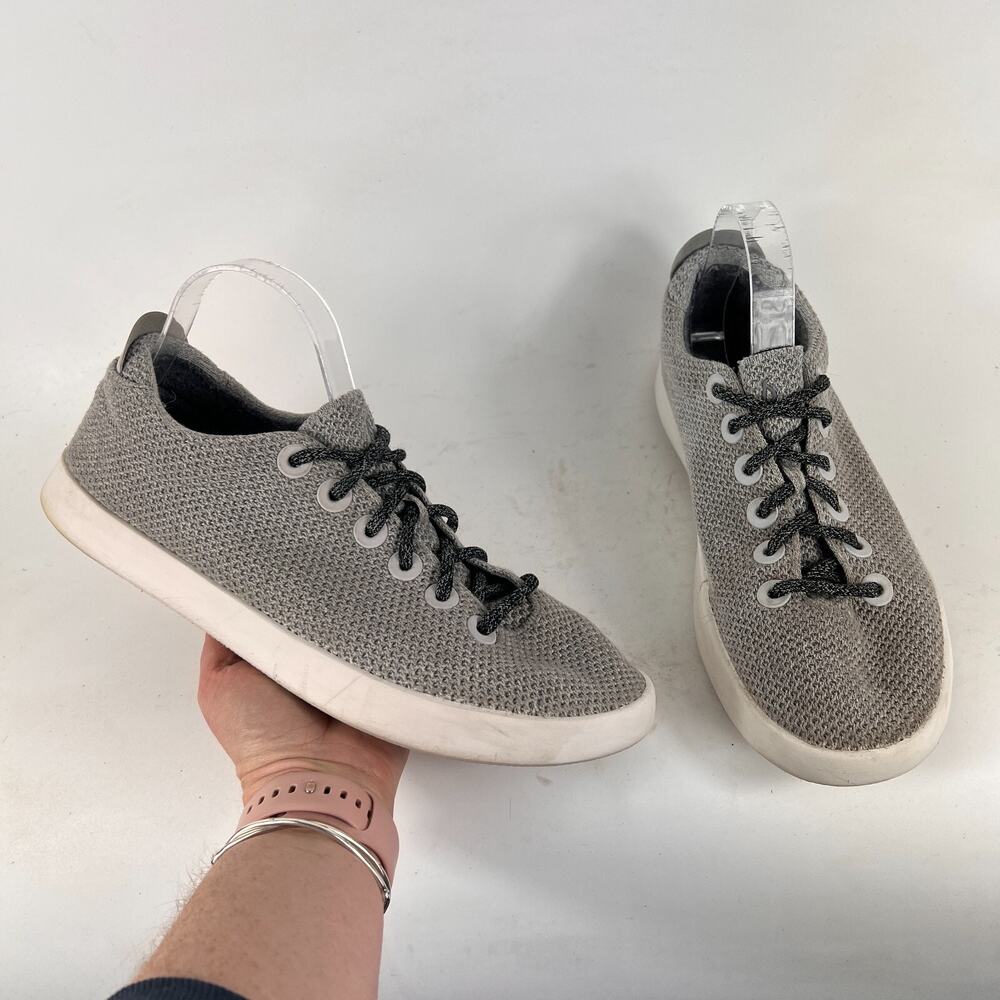 Allbirds TR Tree Runners mens size 10 light grey wool minimalist athletic shoes